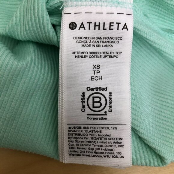 Athleta Uptempo Henley Top - Picture 11 of 12